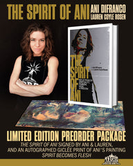 Ani DiFranco Announces Her Latest Book "The Spirit of Ani" Out March 3rd on Akashic Books