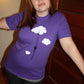 Two Little Girls Piano Tee Fitted